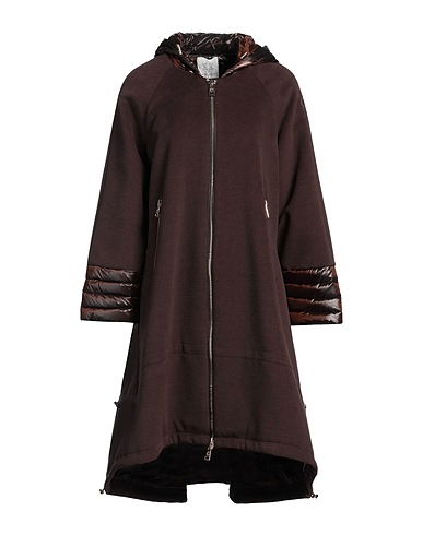 NO SECRETS Coat SNOWSECRET Chocolate brown 60% Polyester, 40% Polyamide