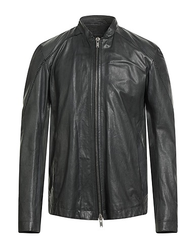 10SEI0OTTO Jacket Black 100% Leather