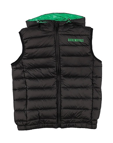 BIKKEMBERGS Veste sans manches Noir 100% Polyester