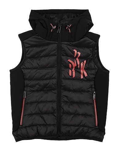 BIKKEMBERGS Gilet Black 100% Polyester