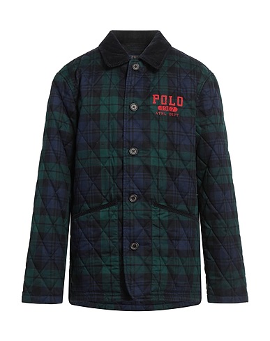 POLO RALPH LAUREN Shell jacket Midnight blue 100% Cotton