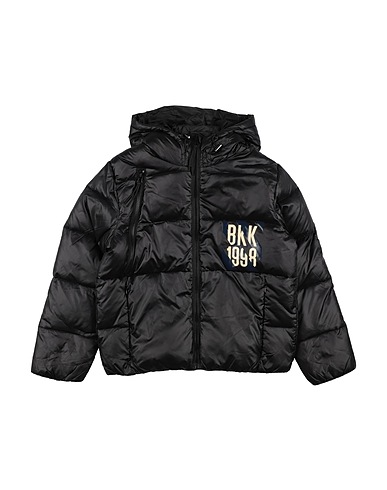 BIKKEMBERGS Shell jacket Black 100% Nylon