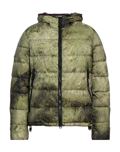 PEUTEREY Piumino Verde militare 100% Poliammide