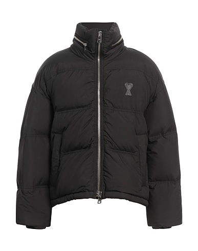 AMI ALEXANDRE MATTIUSSI Shell jacket Black 100% Polyamide