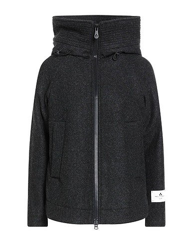 PEUTEREY コート WOOL チャコール ウール 55% / ポリエステル 42% / ポリウレタン 3% / レーヨン / ナイロン