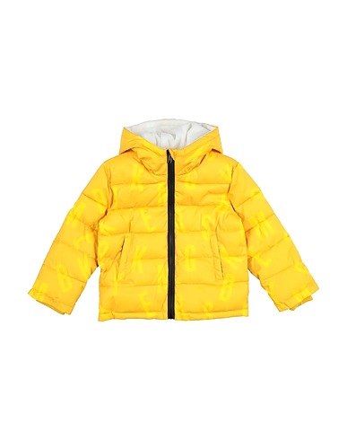 BIKKEMBERGS Shell jacket Yellow 100% Nylon