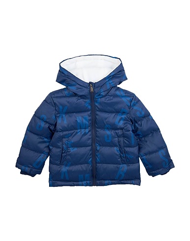 BIKKEMBERGS Shell jacket Navy blue 100% Nylon