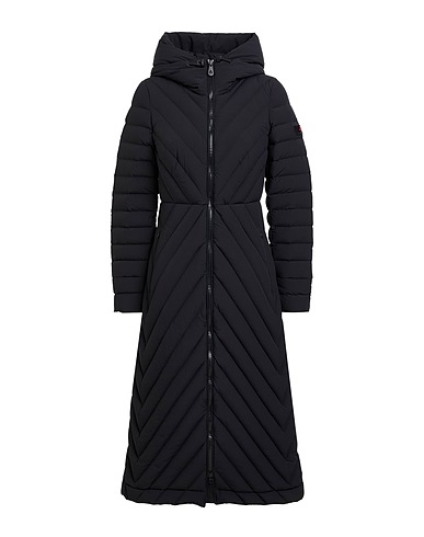 PEUTEREY Shell  jacket Black 84% Polyamide, 16% Elastane