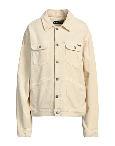 TOM FORD Cazadora Beige 97% Algodón, 3% Elastán