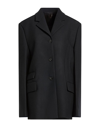 TOTEME Σακάκι Μαύρο 53% Ανακυκλωμένος πολυεστέρας, 43% Μαλλί, 4% Ελαστάνη