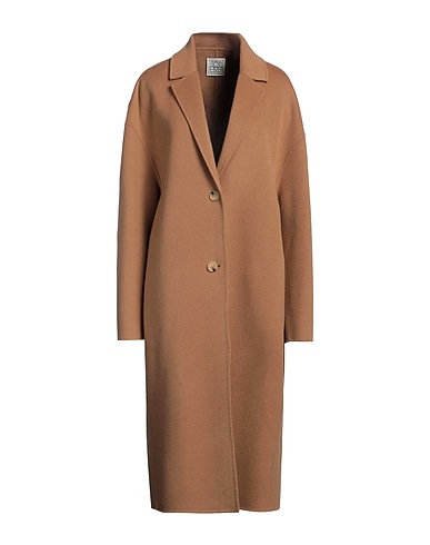 TOTEME Coat Camel 100% Wool