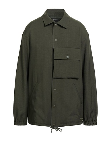 Y-3 Jacket Military green 100% Recycled polyester
