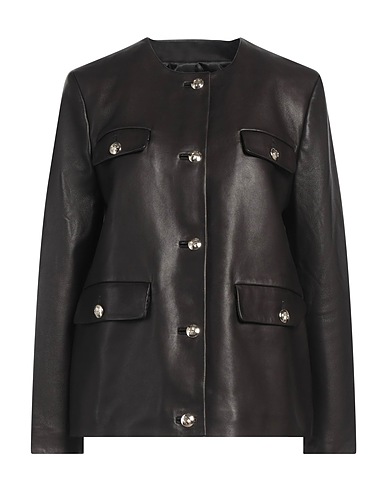 ANINE BING Jacket Black 100% Lambskin