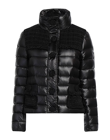 NO SECRETS Shell  jacket Black 60% Polyester, 40% Polyamide