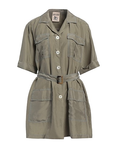 SEMICOUTURE Silk shirts & blouses Sage green 100% Silk