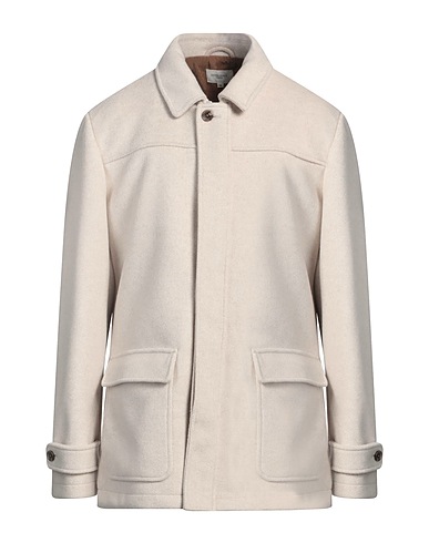 SEVEN DIALS Coat Ivory 92% Polyester, 8% Viscose