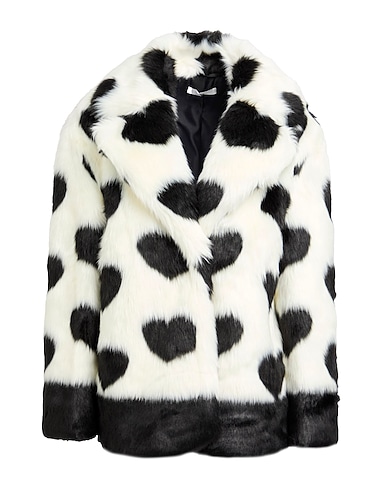 TWINSET Teddy Coat U&B 65% Modacrylic, 35% Acrylic