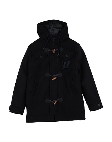 BIKKEMBERGS Cappotto Blu notte 80% Poliestere, 18% Viscosa, 2% Elastan