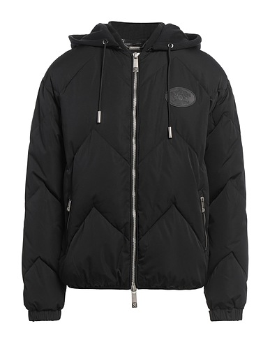 JOHN RICHMOND Shell jacket Black 100% Polyester