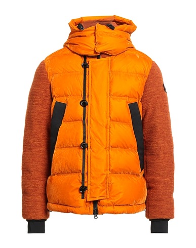PEUTEREY Shell jacket Orange 55% Viscose, 45% Polyamide, Polyester, Virgin Wool