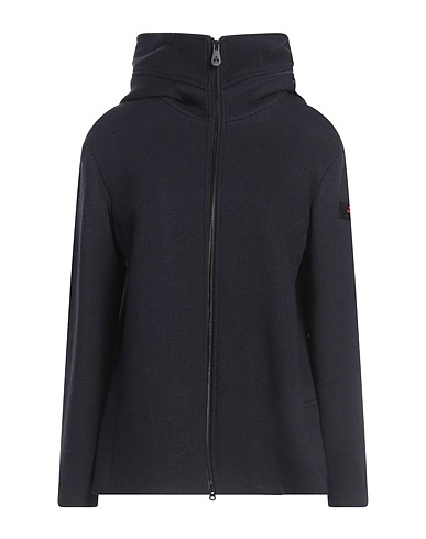 PEUTEREY Jacket Midnight blue 80% Wool, 20% Polyamide