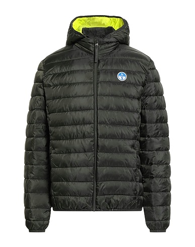 NORTH SAILS Shell jacket Dark green 100% Polyester