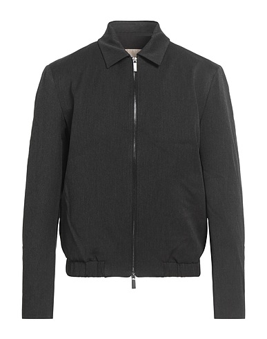 CALVIN KLEIN Jacket Charcoal 62% Polyester, 33% Viscose, 5% Elastane