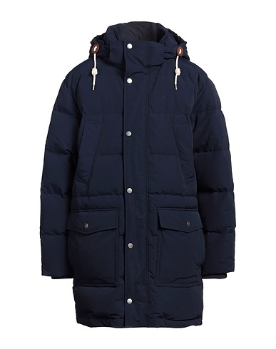 GANT Mantel Blau 66% Baumwolle, 34% Polyamid