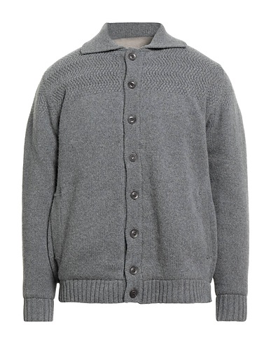 DANIELE FIESOLI Jacket LAB Grey 90% Merino Wool, 10% Cashmere