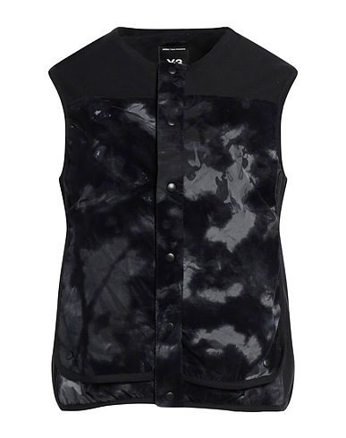 Y-3 Gilet Black 47% Cotton, 45% Recycled polyester, 8% Elastane