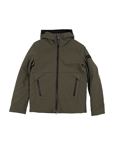 PEUTEREY Cappotto Verde militare 51% Poliammide, 42% Poliestere, 7% Elastan