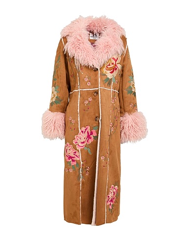 NO SECRETS Coat Camel 100% Polyester
