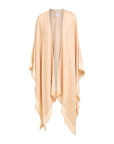 AGNONA Cloak Sand 38% Cashmere, 34% Silk, 18% Wool, 10% Cotton