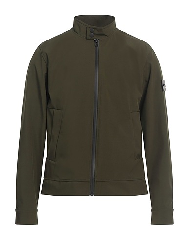 BALDININI Giubbotto TREND Verde militare 94% Poliestere, 6% Elastan