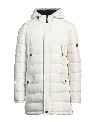 BALDININI Shell  jacket TREND Off white 100% Polyester