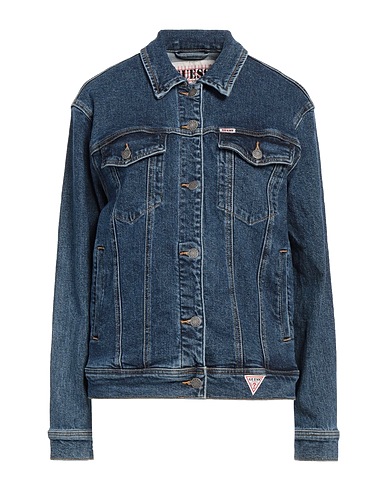 GUESS Denim jacket ORIGINALS Blue 99% Cotton, 1% Elastane