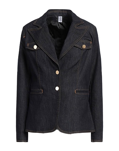 LIU •JO Giubbotto jeans Blu 76% Cotone, 22% Poliestere, 2% Elastan