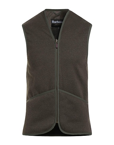 BARBOUR Gilet Military green 100% Acrylic