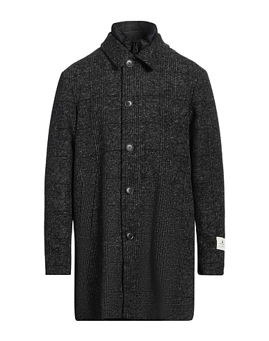PEUTEREY Coat WOOL Charcoal 54% Polyester, 24% Wool, 22% Acrylic