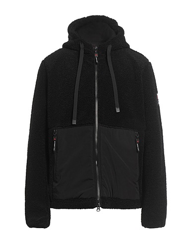 PEUTEREY Teddy Coat Black 100% Polyester, Polyamide