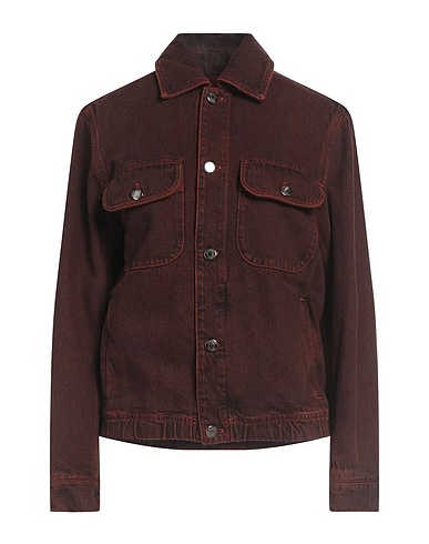 MISSONI Denim jacket SPORT Chocolate brown 100% Cotton