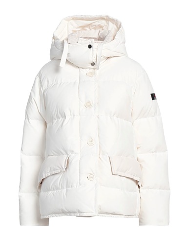 PEUTEREY Shell  jacket White 60% Cotton, 40% Polyamide