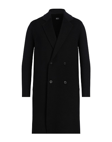 ALPHA STUDIO Coat Midnight blue 100% Wool