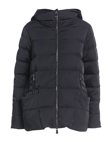ELENA MIRÒ Shell jacket Midnight blue 55% Polyamide, 45% Polyester, Wool