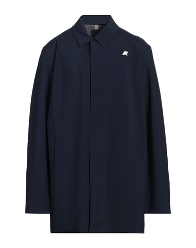 K-WAY Full-length jacket Navy blue 84% Polyester, 16% Thermoplastic polyurethane