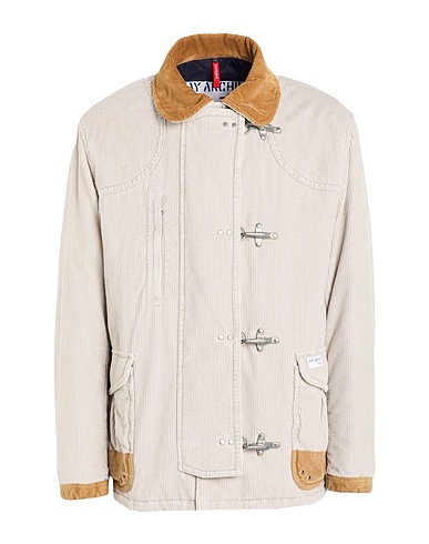 FAY ARCHIVE Jacket Light grey 100% Cotton