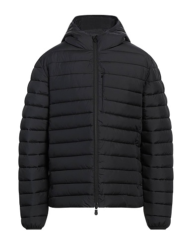 SAVE THE DUCK Shell jacket Black 100% Recycled polyester