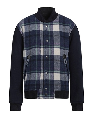 ISABEL MARANT Jacket Navy blue 75% Wool, 25% Polyamide, Elastane