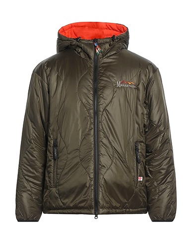 MANASTASH Shell jacket Military green 100% Nylon