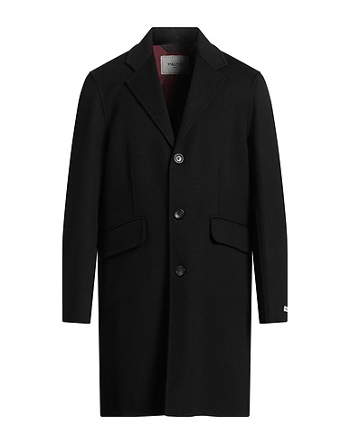 PALTÒ Cappotto Nero 80% Lana, 20% Nylon